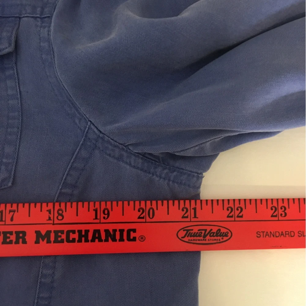 JM Collection | Blue Lightweight Jacket, 14 Petite - Picture 7 of 8